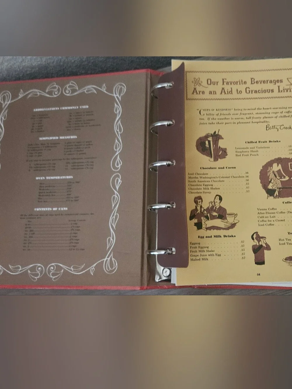 Betty Crocker's Cookbook VTG